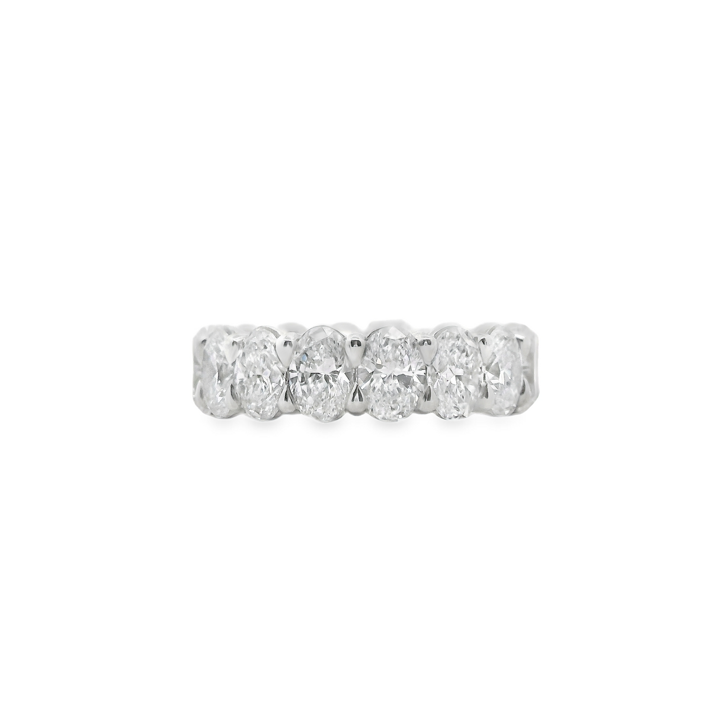 LKS Oval-Cut Diamond Eternity Ring