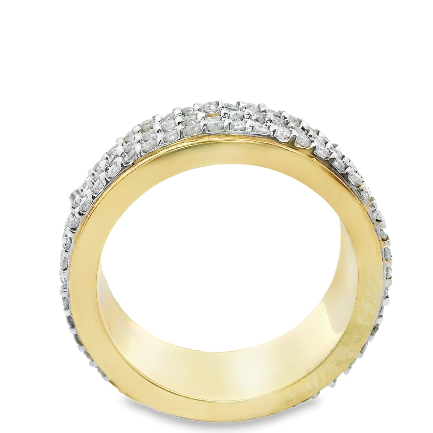 Diamond Eternity Ring in 14K Yellow Gold