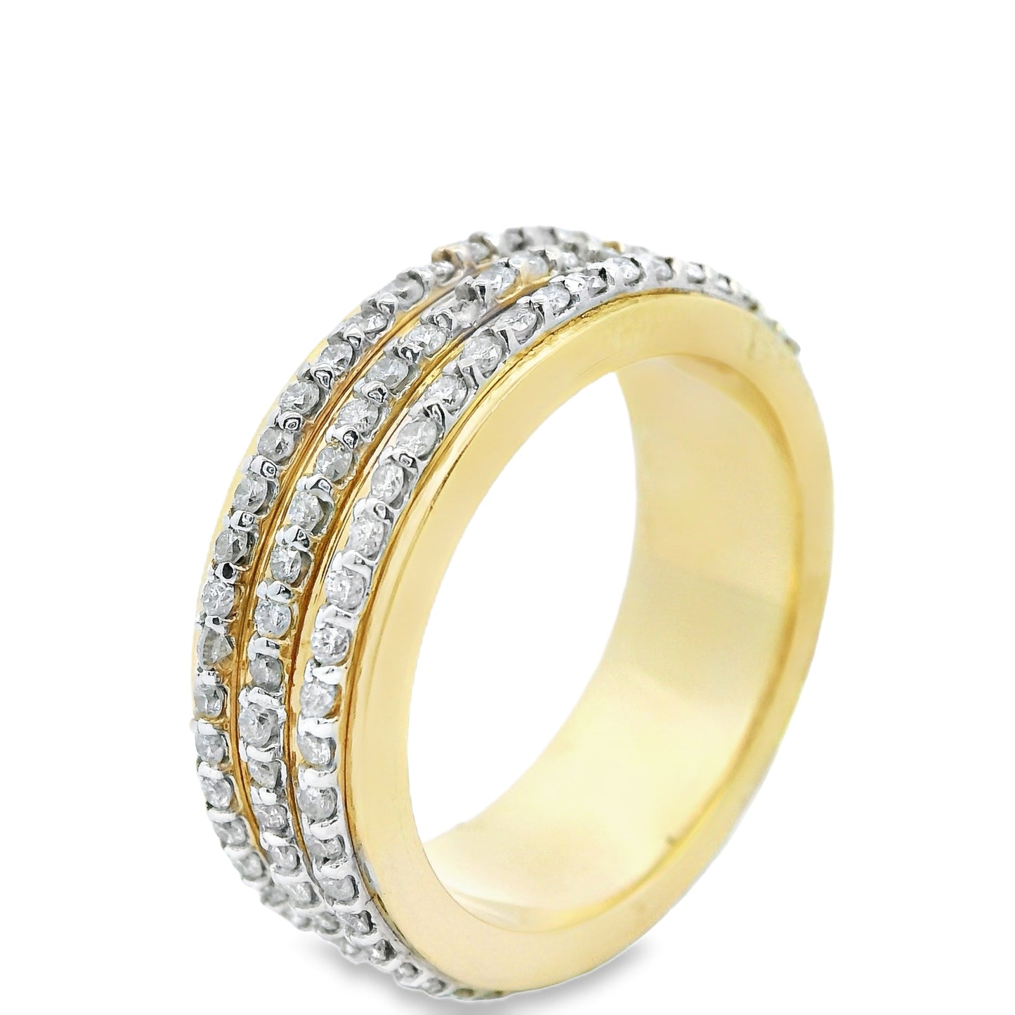 Diamond Eternity Ring in 14K Yellow Gold