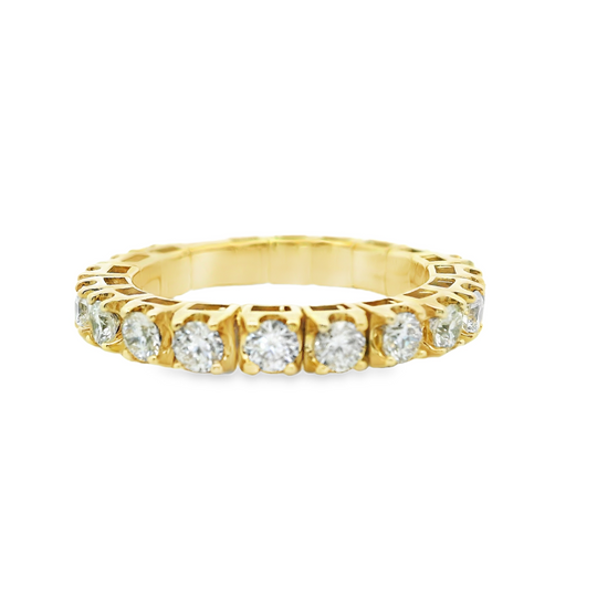 Flexible Diamond Eternity Ring in 14K Yellow Gold