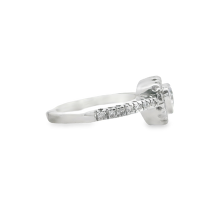 Heart Cut Diamond Engagement Ring