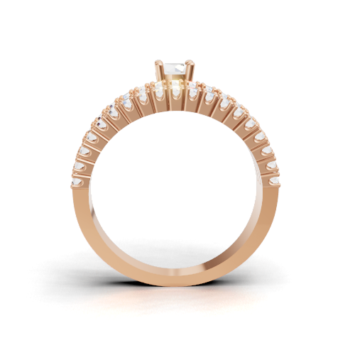 round-14k rose gold|round-18k rose gold