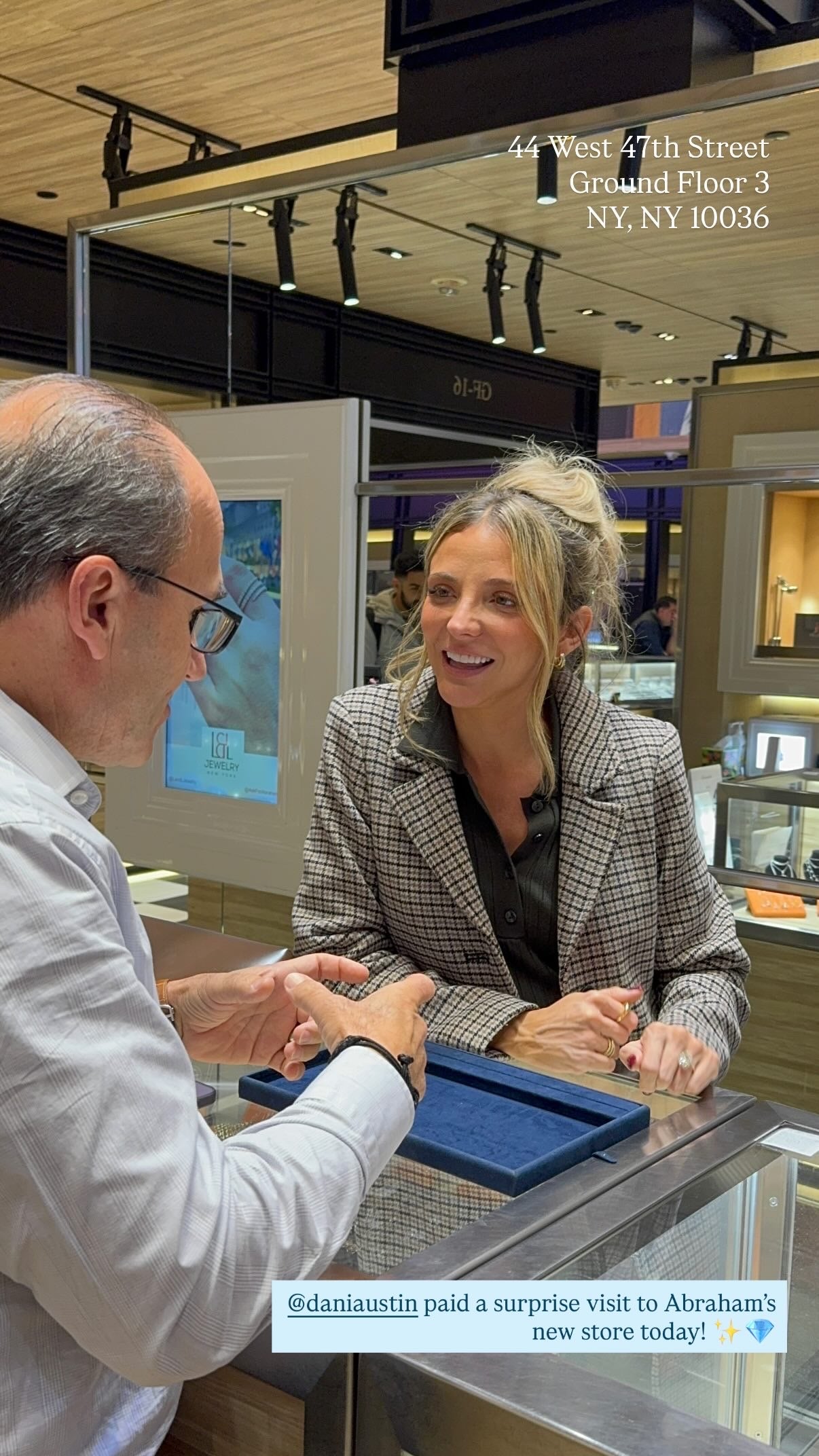 Dani Austin's Elongated Cushion Engagement Ring