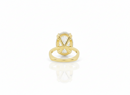 Lauren Kay Sim Oval Diamond Engagement Ring